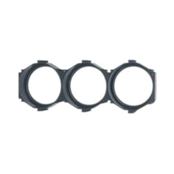 18650 Petek Tip 3x1 Pil Tutucu Holder (x2 adet)