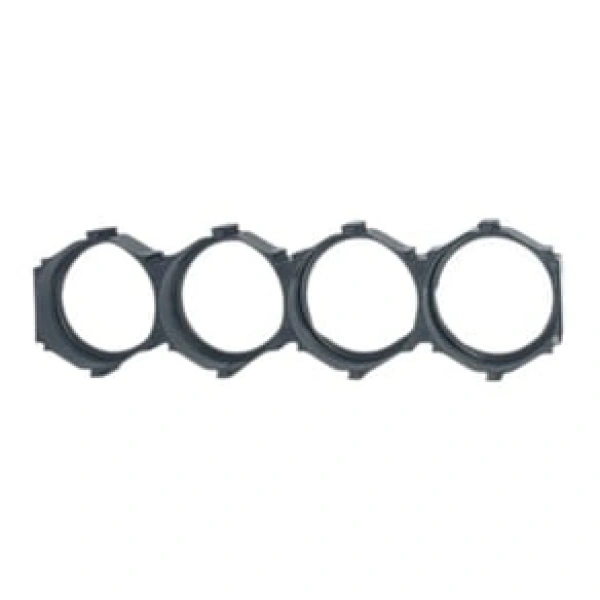 18650 Petek Tip 4x1 Pil Tutucu Holder (x2 adet)