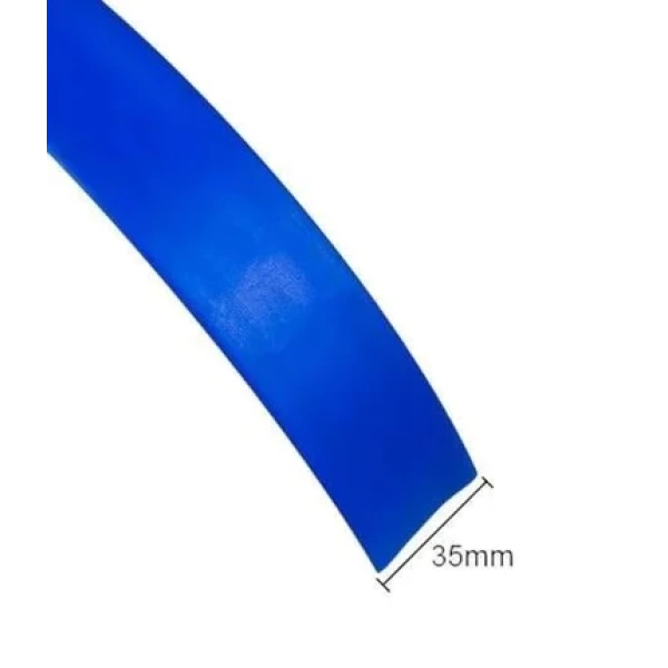 35mm Mavi Batarya Kaplama Shrink 21700 Pile Uygun Isıyla Daralan PVC Makaron
