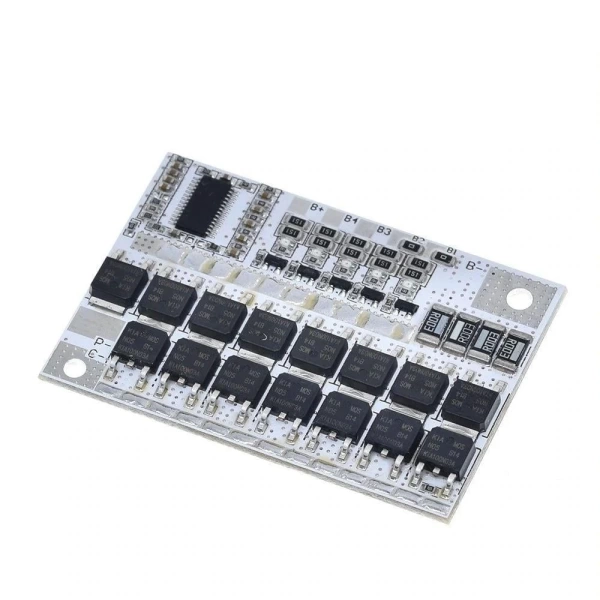 3S 100A LiFePO4 Balanslı BMS (9,6V - 10,8V) (Beyaz PCB)