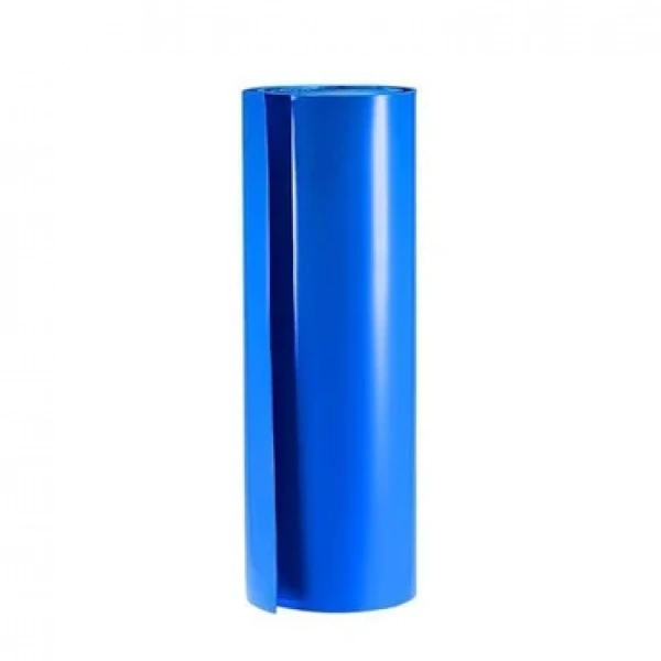 530mm Mavi Batarya Kaplama Shrink Isıyla Daralan PVC Makaron