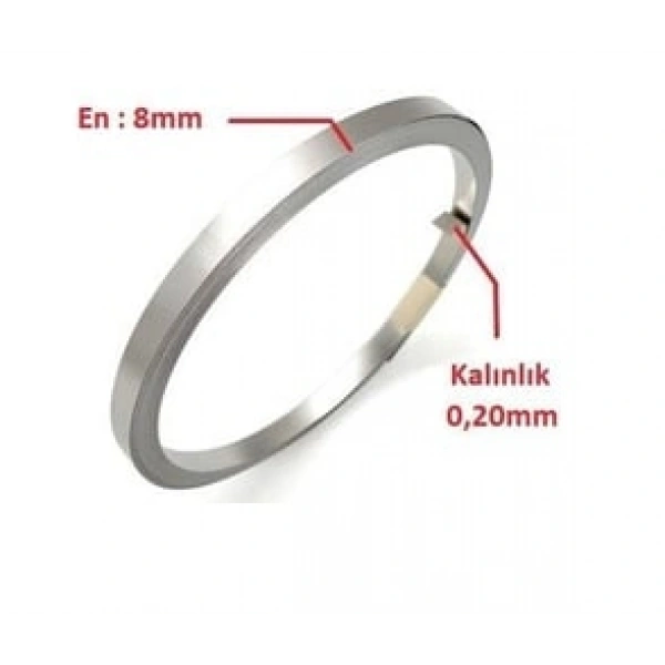 8 x 0,20 mm Nikel Kaplı Punta Teli - 1 Kg