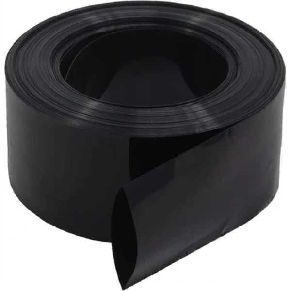 85mm Siyah Batarya Kaplama Shrink Isıyla Daralan PVC Makaron