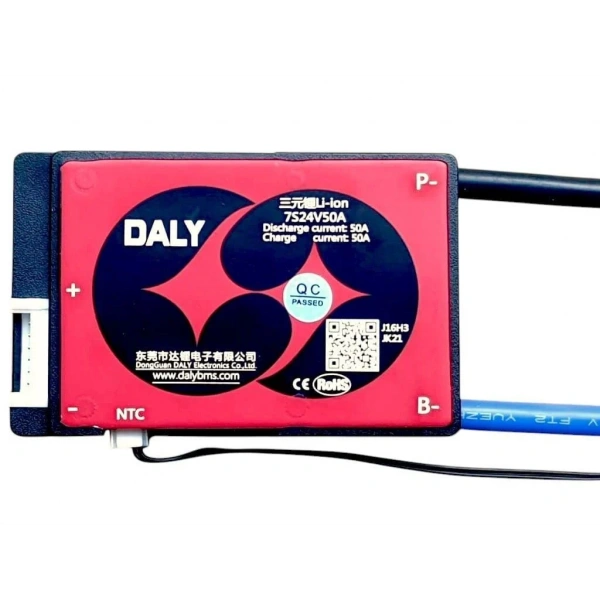 DALY 7S 50A Balanslı Lityum İyon Batarya BMS
