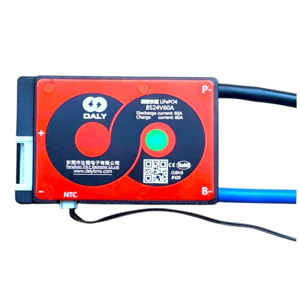 DALY 8S 60A Balanslı LiFePO4 Batarya BMS