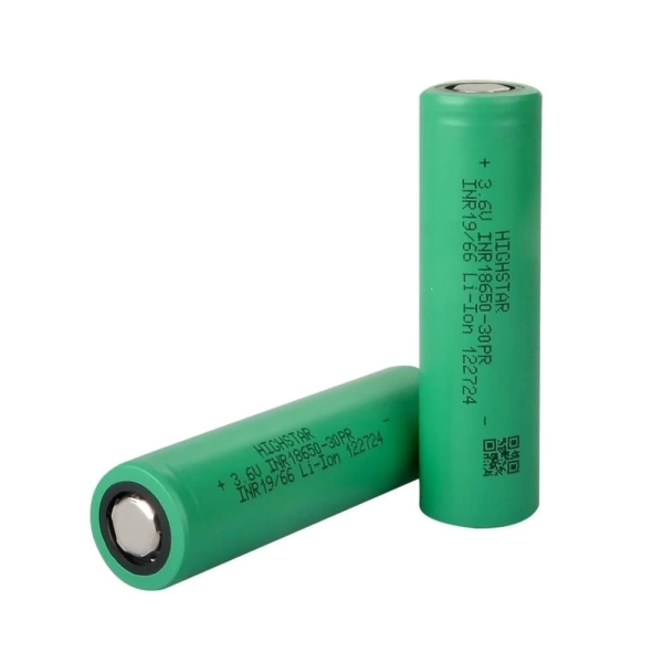 Highstar - ISR18650-3000PR - 3.7V 3000 Mah Li-ion Şarjlı Pil - 30A