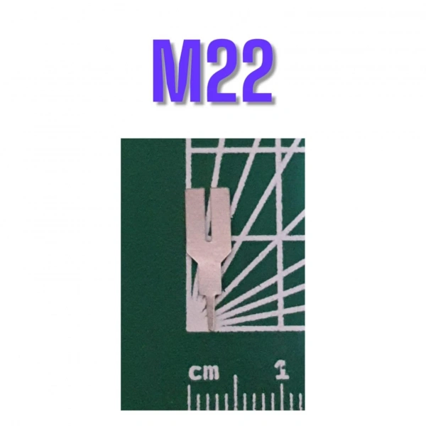 M22 Şekilli Nikel (AA ve AAA, CR piller için küçük form) (10gr)