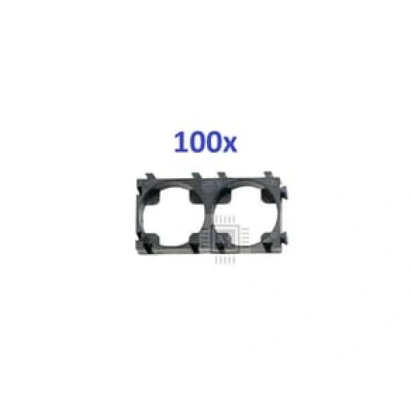 Meltis 18650 2x1 Pil Tutucu Holder (x100 adet)