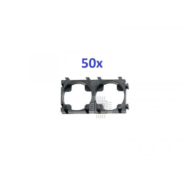 Meltis 18650 2x1 Pil Tutucu Holder (x50 adet)