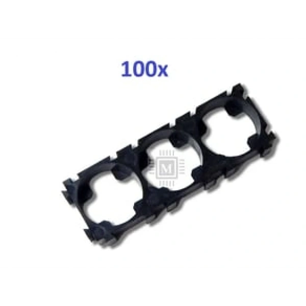 Meltis 18650 3x1 Pil Tutucu Holder (x100 adet)