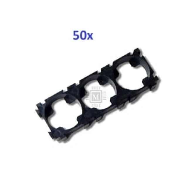 Meltis 18650 3x1 Pil Tutucu Holder (x50 adet)