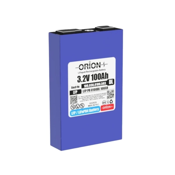 ORION LiFePO4 3.2V 100DL 100AH Prizmatik Pil