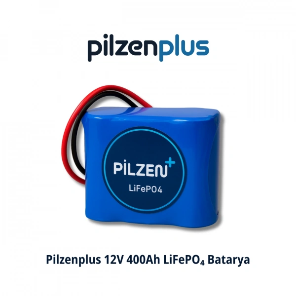 Pilzenplus 12V 400Ah LiFePO₄ Batarya