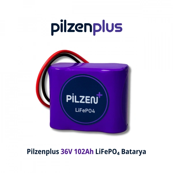 Pilzenplus 36V 102Ah LiFePO₄ Batarya
