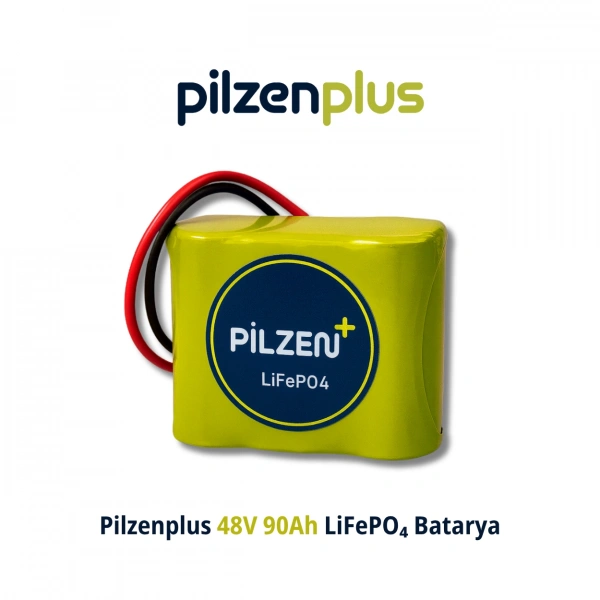 Pilzenplus 48V 90Ah LiFePO₄ Batarya