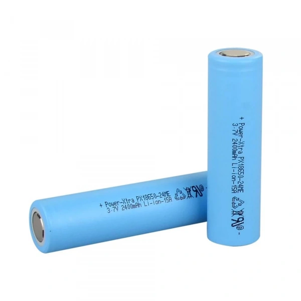 Power-Xtra PX18650-24ME - 3.7V 2400 Mah Li-ion Şarjlı Pil - 15A