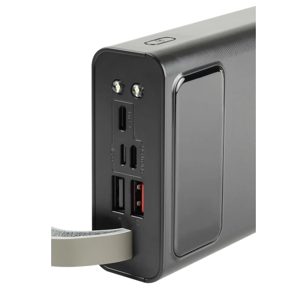 Powerway TX30 Siyah 30.000 mAh Led Işıklı Dijital Göstergeli 30.000 mAh Powerbank