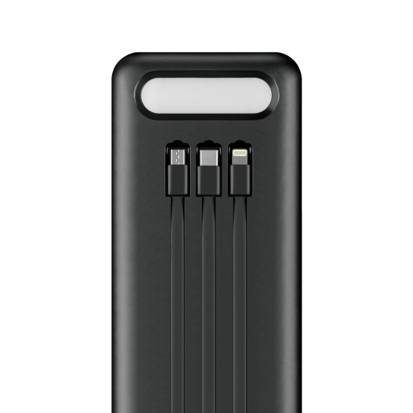 Powerway TX80 Siyah 80.000 mAh Çoklu Çıkış Dijital Göstergeli Ekstra Kablolu Powerbank