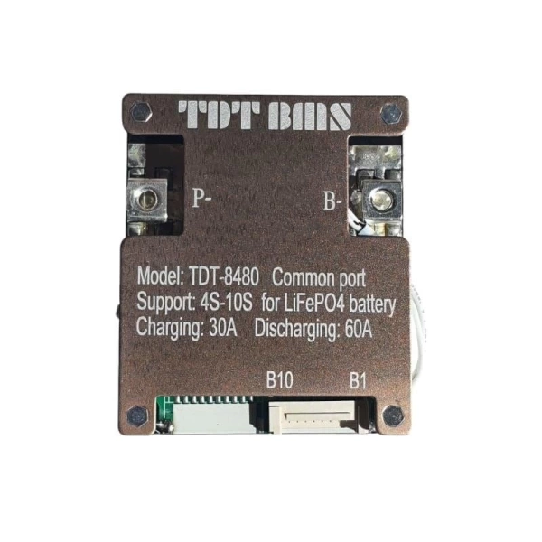 TDT 4S-10S Arası Destekli 60A Balanslı LiFePO4 Batarya BMS