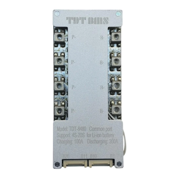 TDT 4S-20S Arası Destekli 200A Balanslı Lityum Batarya BMS
