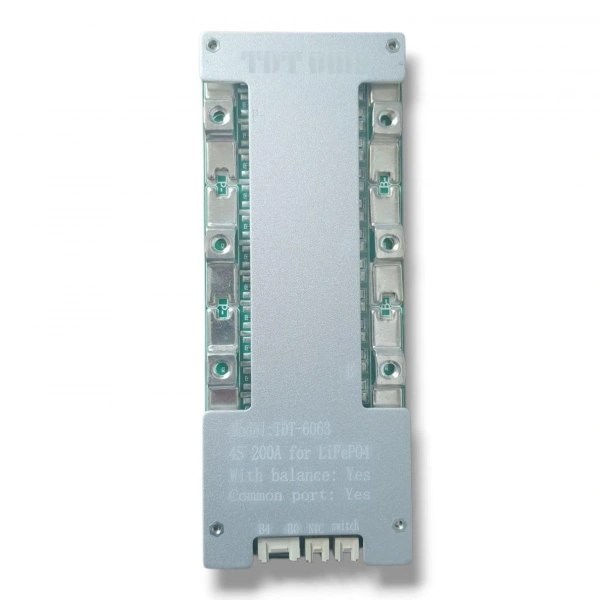 TDT SERİLENEBİLİR 4S 200A Balanslı LiFePO4 Batarya BMS (kontaklı)