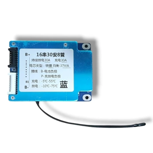 XR 16S 30A LiFePO4 Balanslı BMS