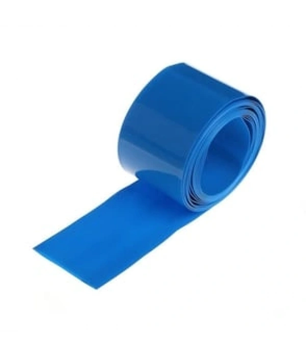 160mm Mavi Batarya Kaplama Shrink Isıyla Daralan PVC Makaron