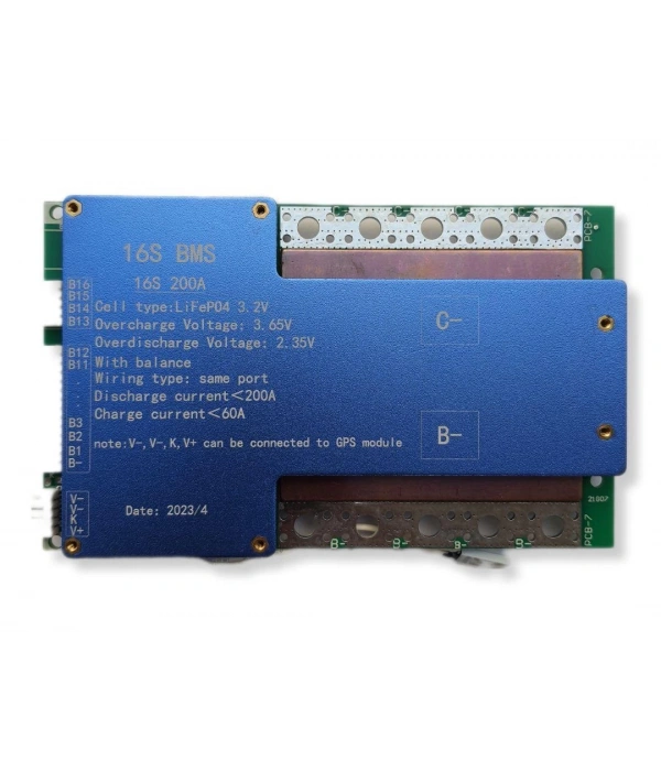 16S 200A LiFePO4 Balanslı BMS