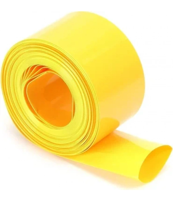 175mm Sarı Batarya Kaplama Shrink Isıyla Daralan PVC Makaron