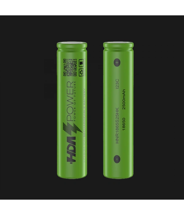 18650 3.6V 2500mAh 12c Lityum İyon NMC Pil