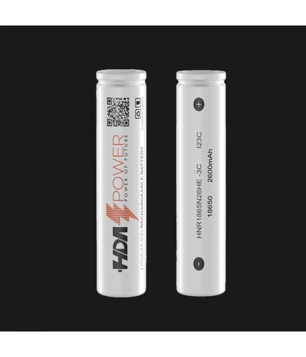 18650 3.6V 2600mAh 3c Şarj Edilebilir Li-ion Pil