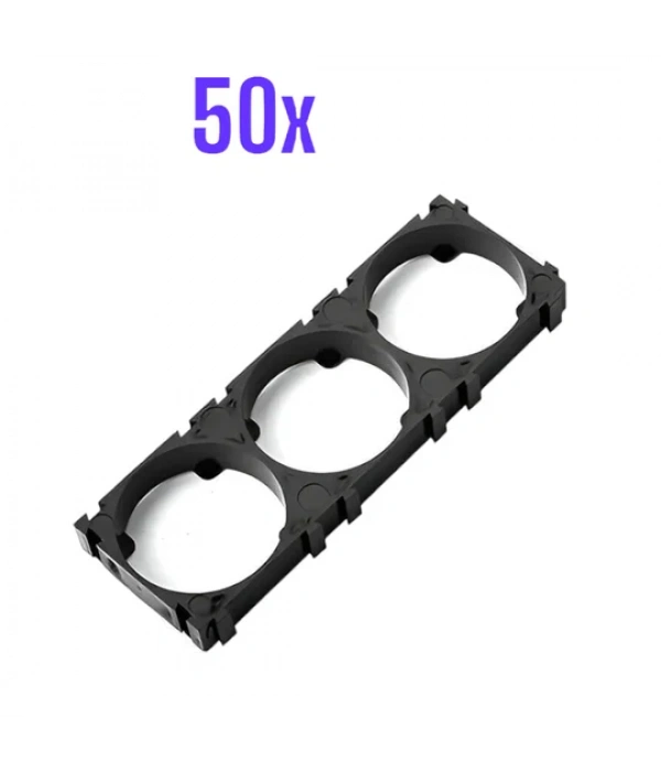 18650 3x1 Pil Tutucu Holder (x50 adet)