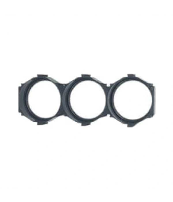 18650 Petek Tip 3x1 Pil Tutucu Holder (x2 adet)
