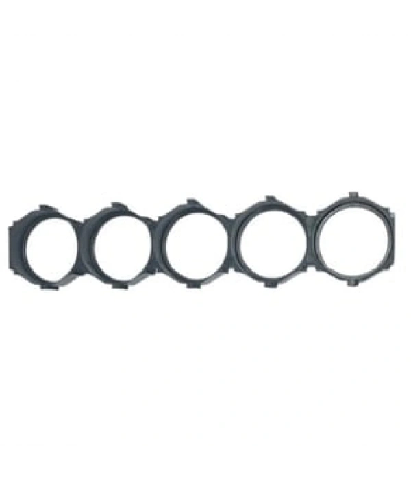 18650 Petek Tip 5x1 Pil Tutucu Holder (x2 adet)