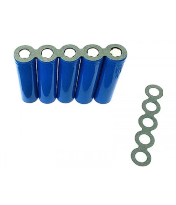 18650 Pil için 5li 10 adet Yalıtım İzolasyon Contası Delikli Arpa Kağıt