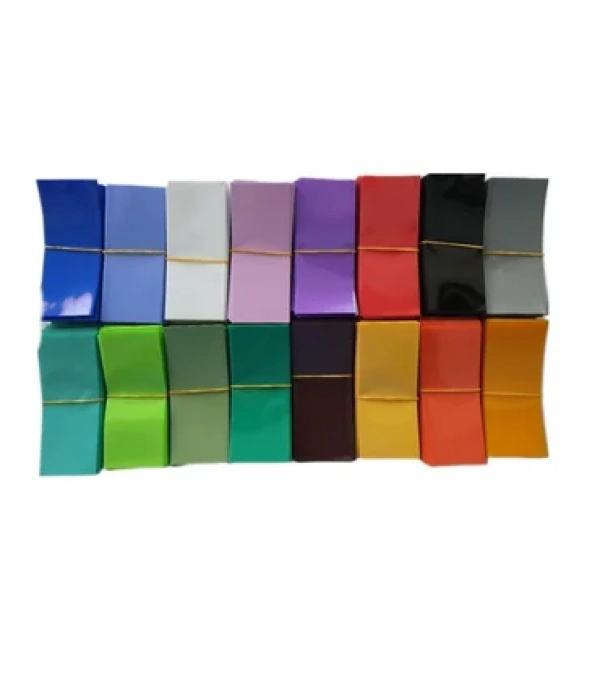 18650 Pil için Renkli Batarya Shrink - Isıyla Daralan PVC (Makaron) (50 Adet)
