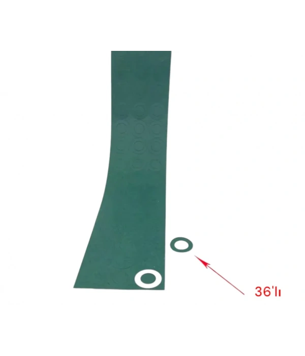 32700 Pil İçin 36 Adet Yalıtım İzolasyon Contası Delikli Arpa Kağıt