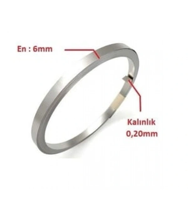 6 x 0,20 mm Nikel Kaplı Punta Teli - 5 metre
