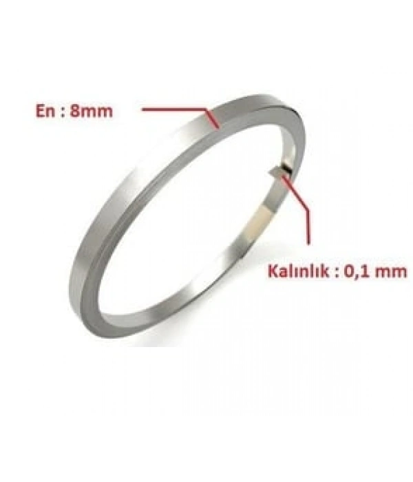 8 x 0,10 mm Nikel Kaplı Punta Teli - 1 Kg
