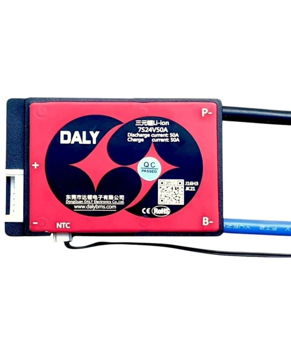 DALY 7S 50A Balanslı Lityum İyon Batarya BMS