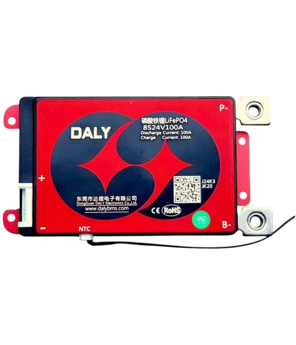 DALY 8S 100A Balanslı LiFePO4 Batarya BMS