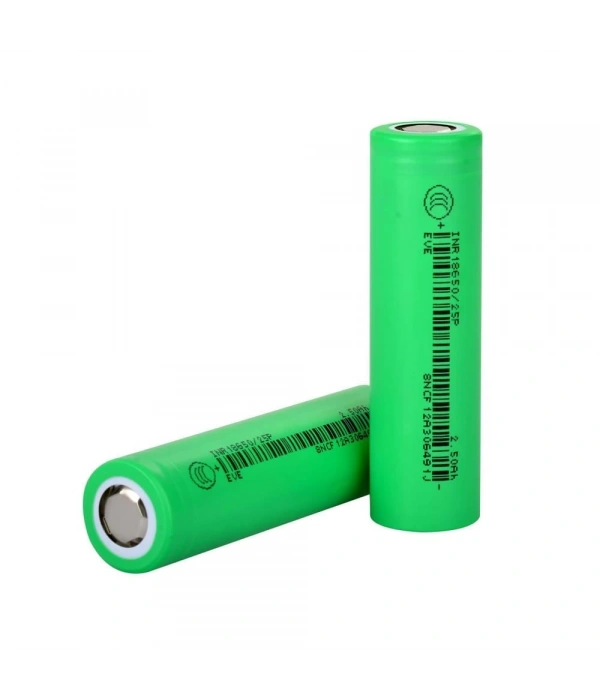 EVE INR18650-25P - 3.7V 2500 mAh Li-ion Şarjlı Pil - 30A
