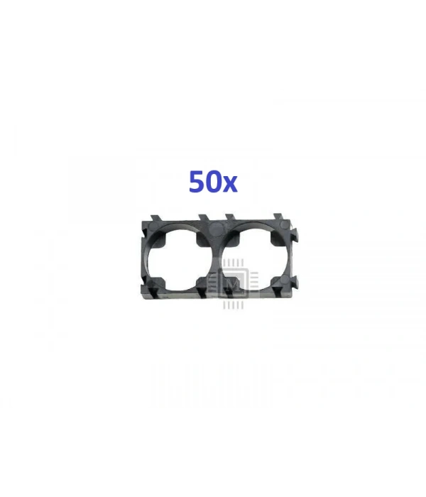 Meltis 18650 2x1 Pil Tutucu Holder (x50 adet)