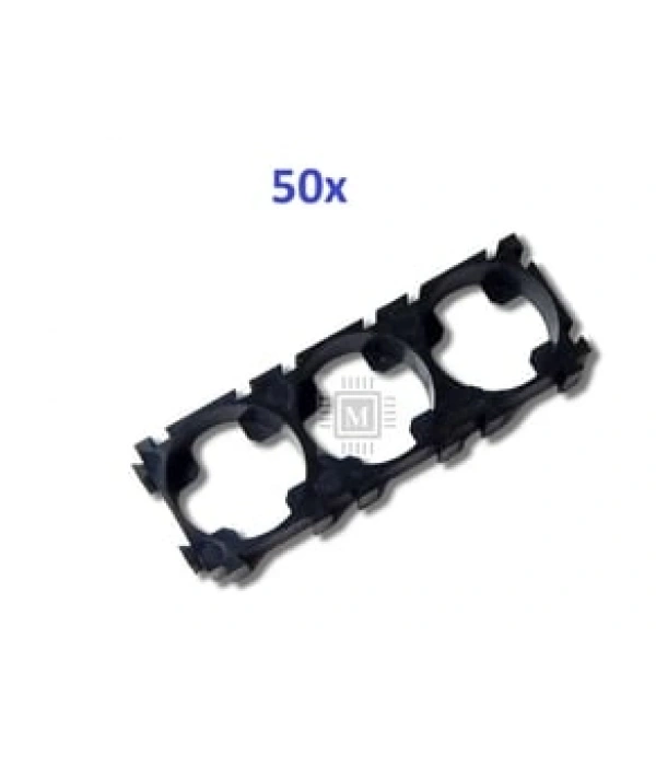 Meltis 18650 3x1 Pil Tutucu Holder (x50 adet)