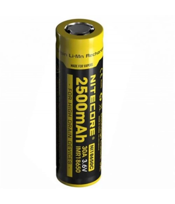 Nitecore 18650 2500mAh 30A Li-ion Pil