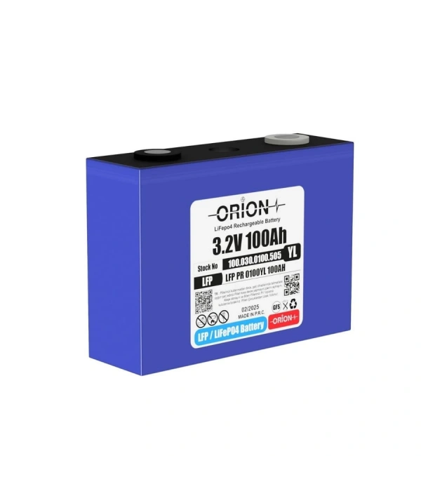 ORION LiFePO4 3.2V 100YL 100AH Prizmatik Pil