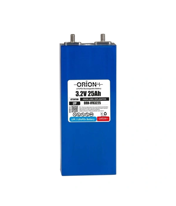 Orion LiFePO4 3.2V 25Ah Prizmatik Pil