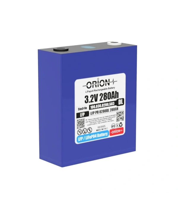 ORION LiFePO4 3.2V 280DL 280AH Prizmatik Pil