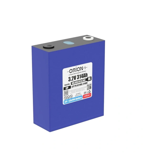 ORION LIFEPO4 3.2v 314DL 314AH Prizmatik Pil