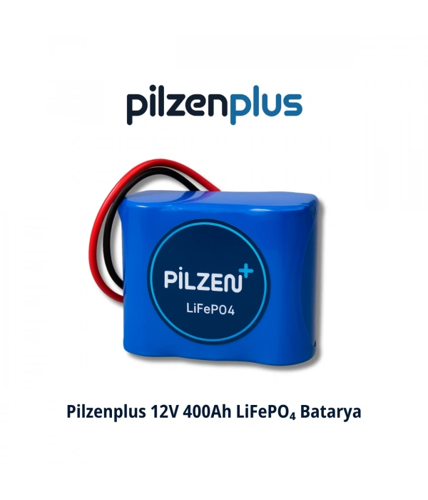 Pilzenplus 12V 400Ah LiFePO₄ Batarya